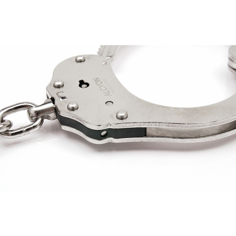 Alcyon 5050 Chain Handcuffs Black